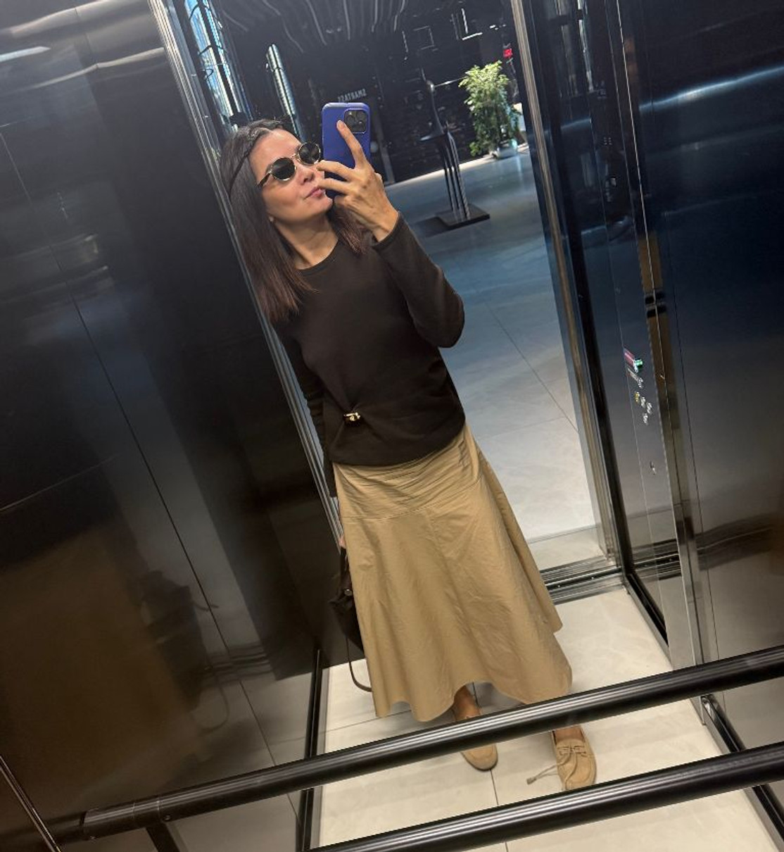 Головна редакторка УП Севгіль Мусаєва вже втілює осінні тренди в життя