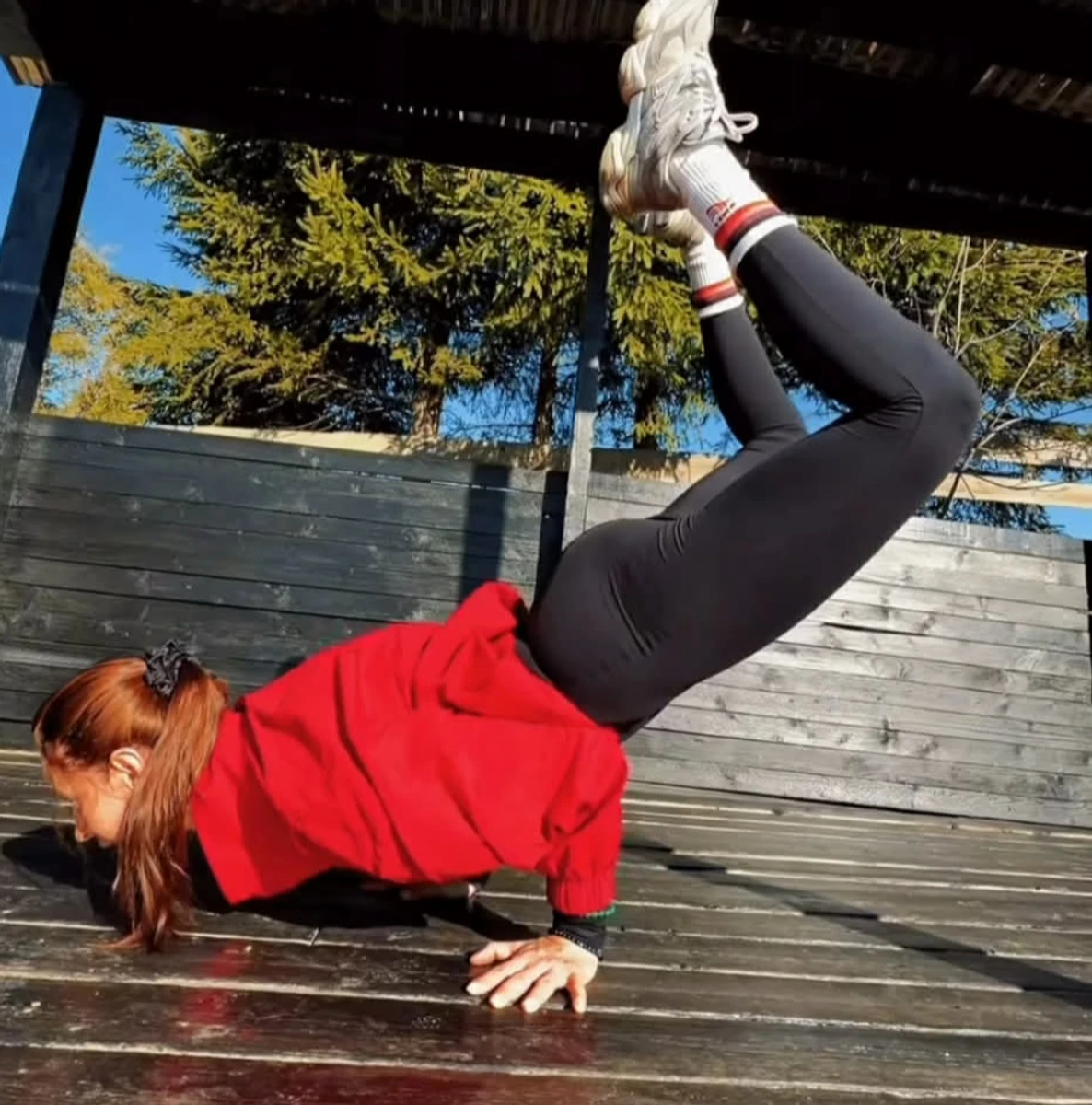 Тетяна Решетняк показала тренування у Карпатах