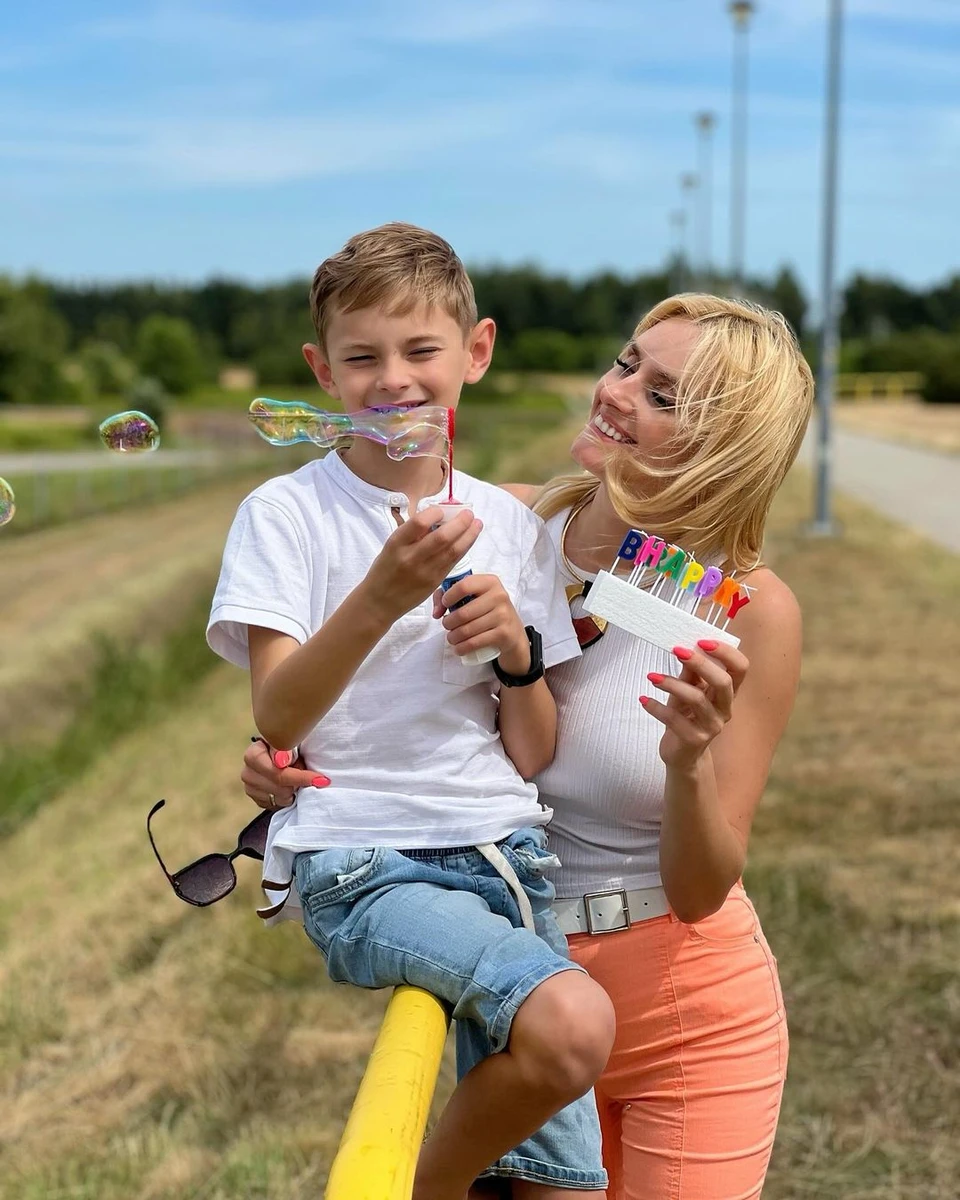 Ірина Федишин показала фото з сином Олегом