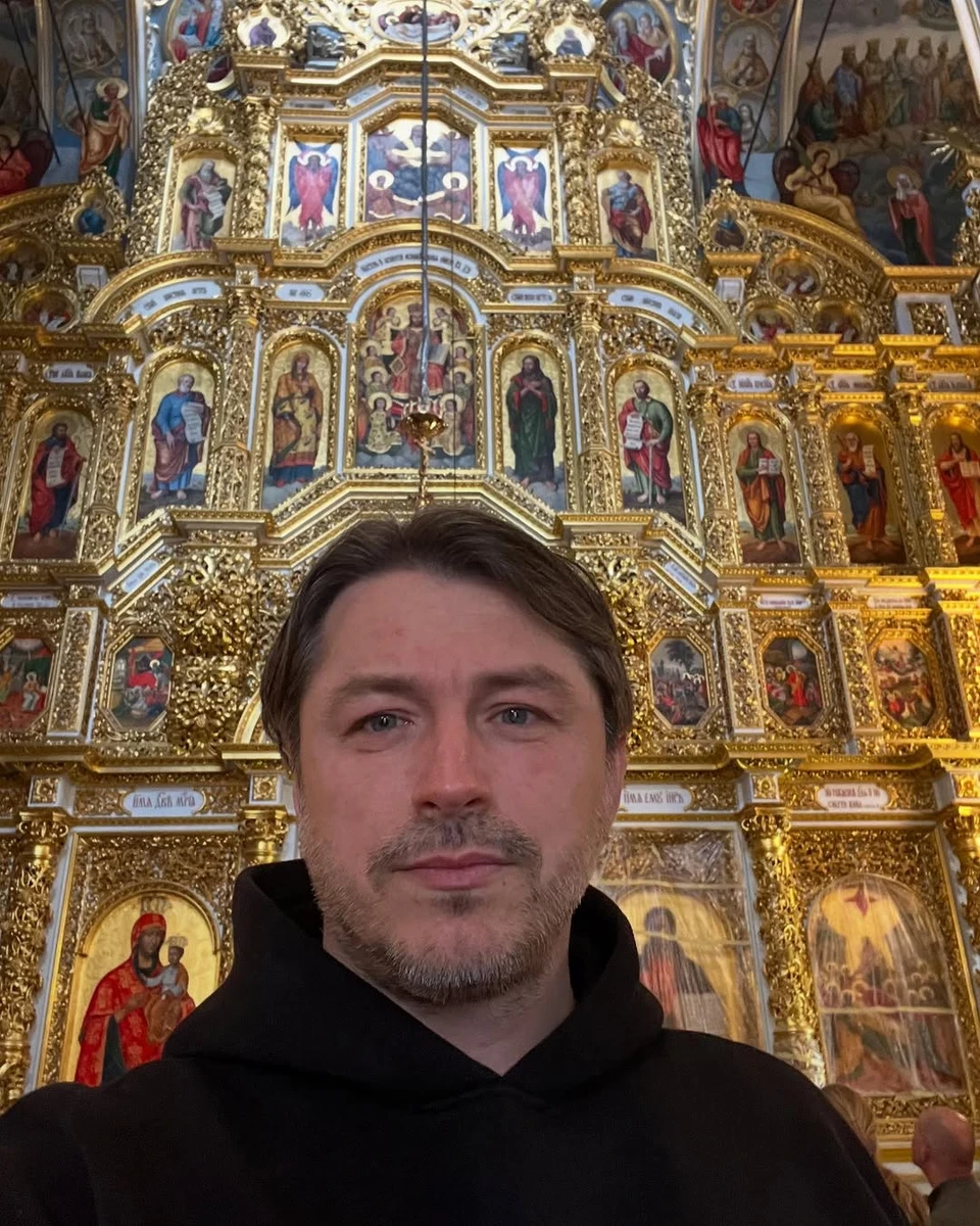 Сергій Притула показався в монастирі