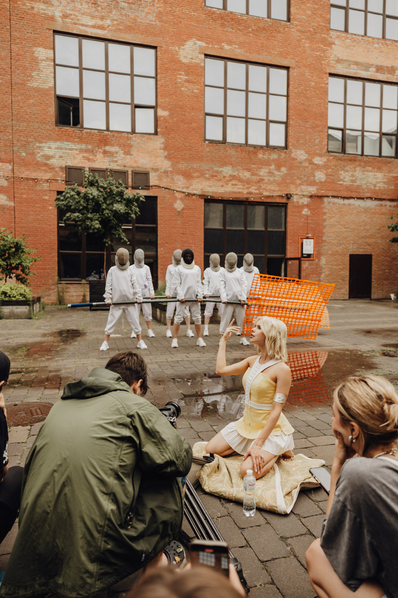 Зйомки кліпу Кондратенко