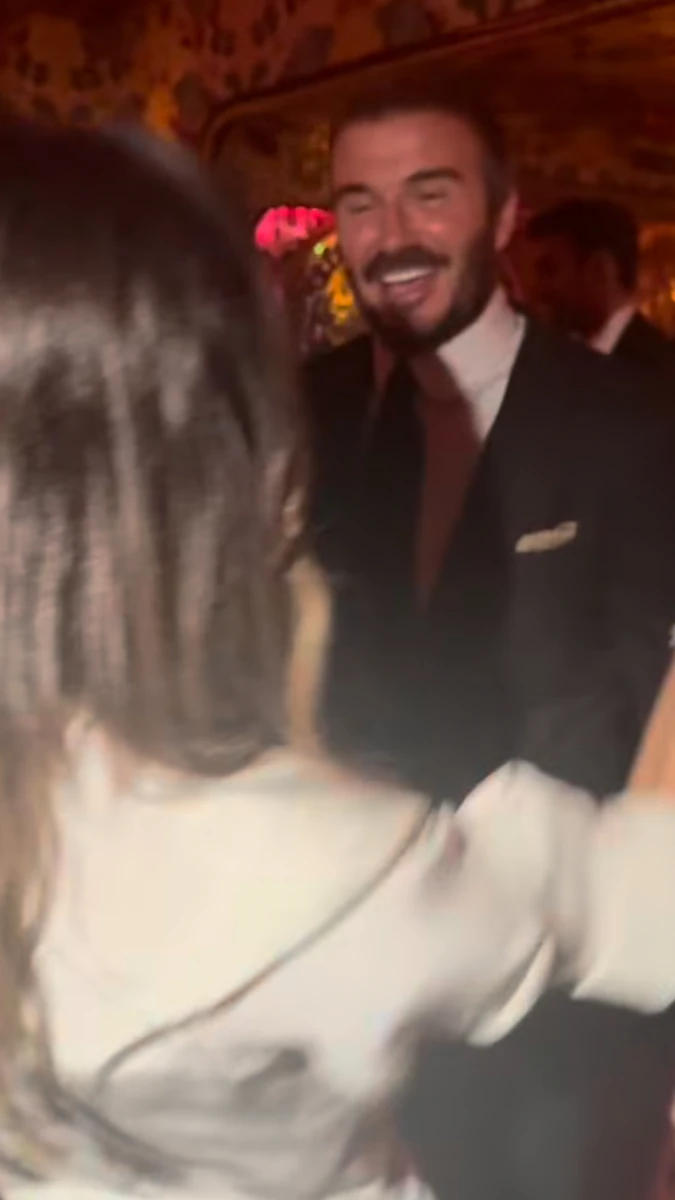 Девід Бекхем порадів за щасливу дружину і привітав її виходом шоу