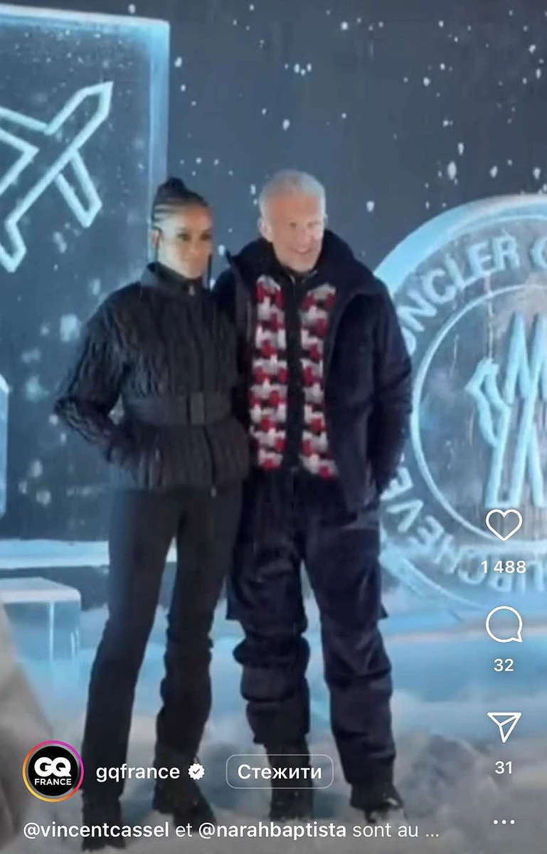 Венсан Кассель і Нара Баптіста