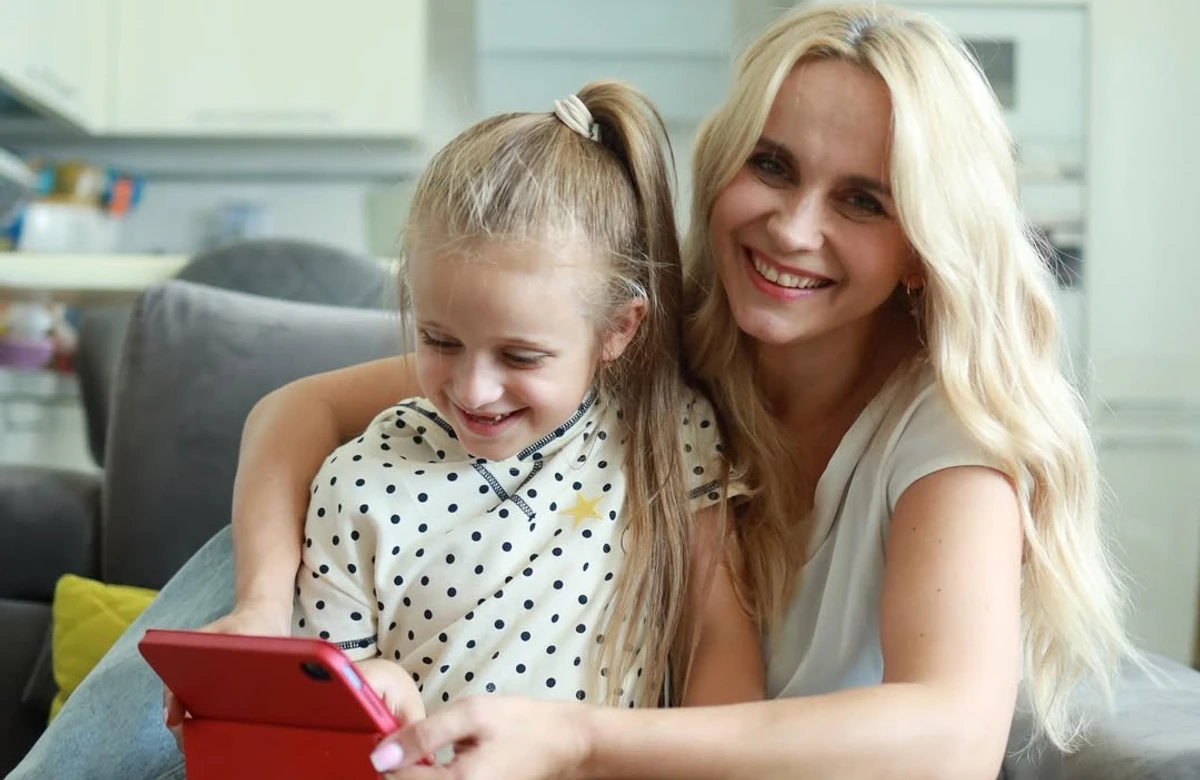 Лілія Ребрик зі своєю донькою Поліною