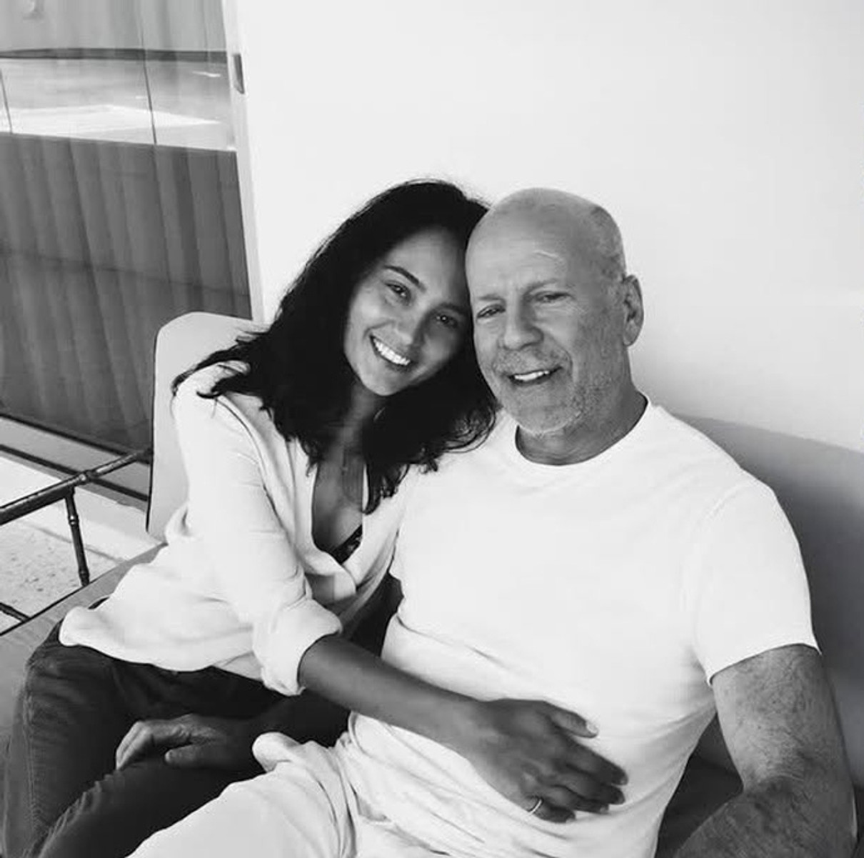 Брюс Вілліс і його дружина