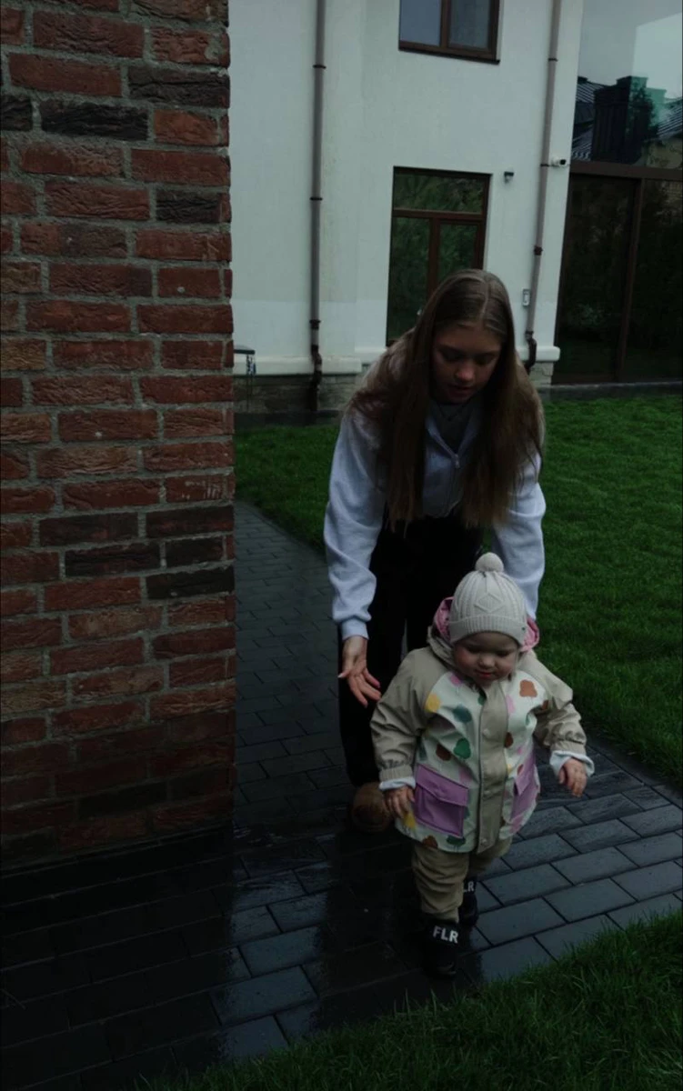 Катерина Усик з донькою