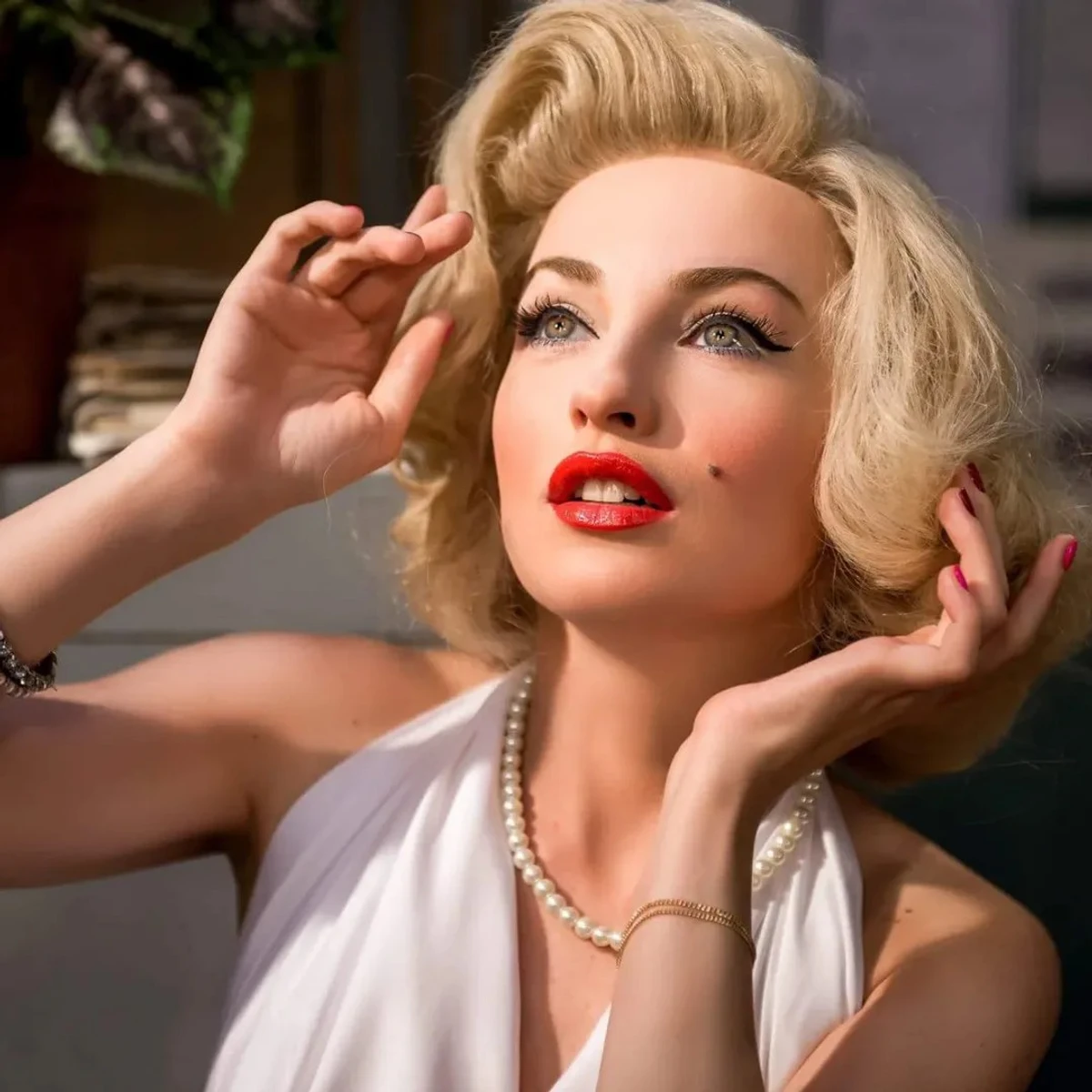 Вікторія Булітко в образі Мерилін Монро