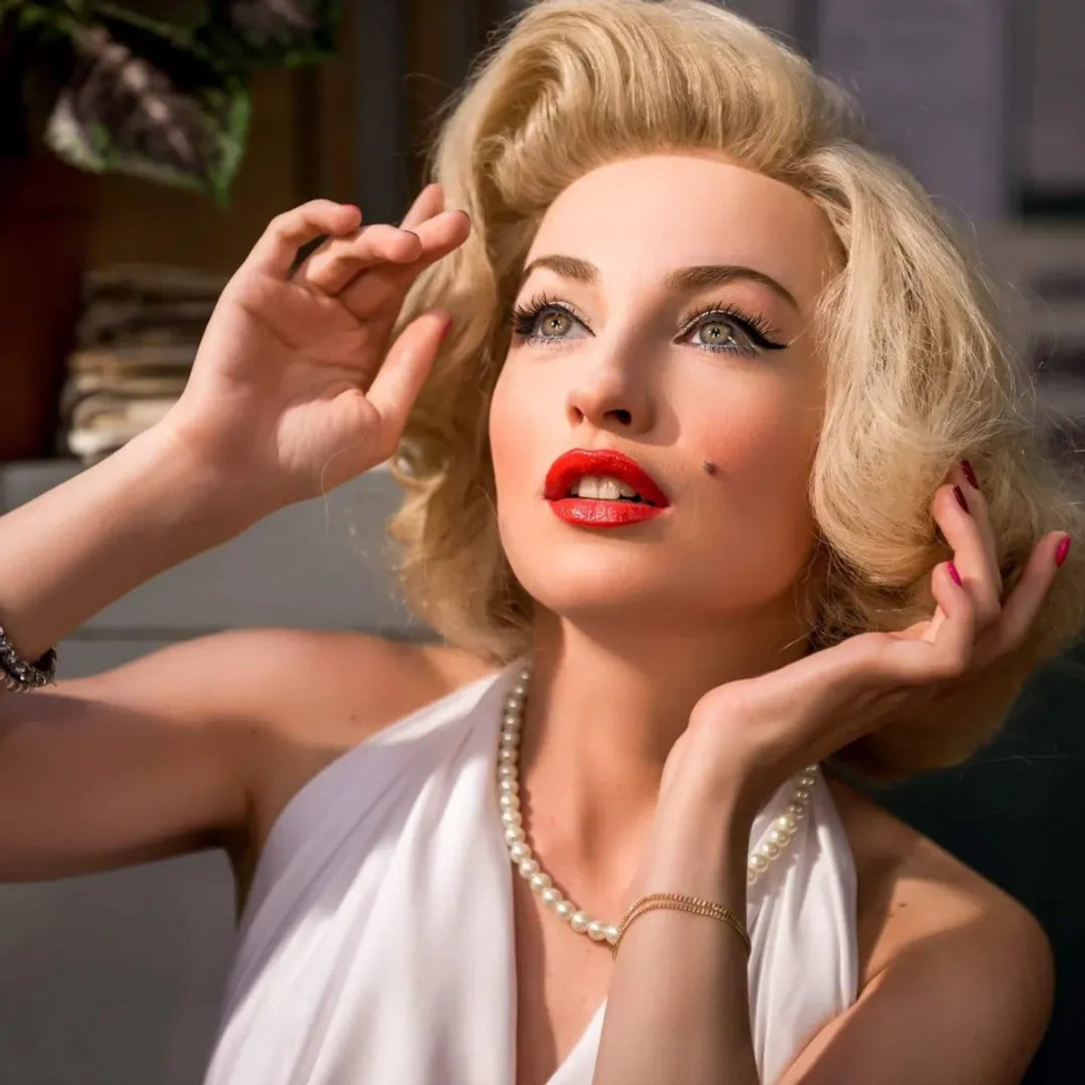 Вікторія Булітко в образі Мерилін Монро