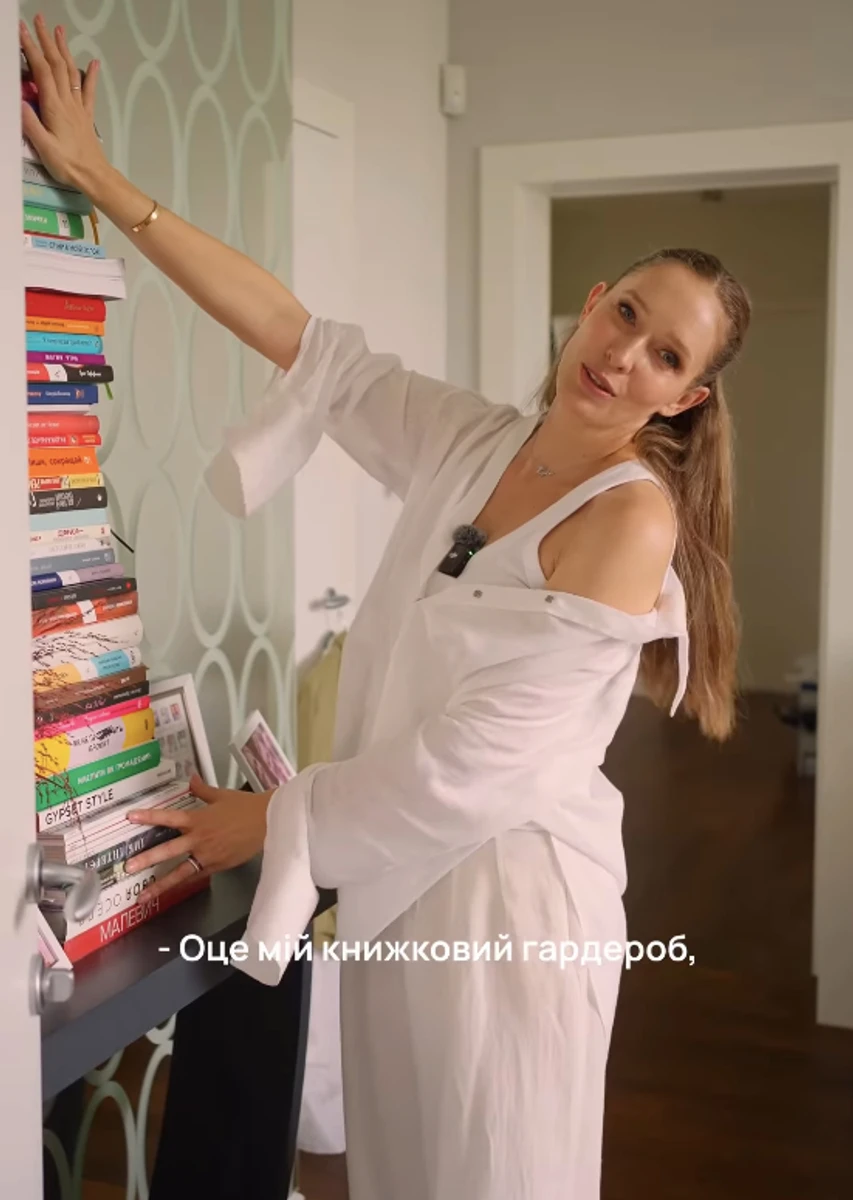Катерина Осадча похвалилася своїми книгами