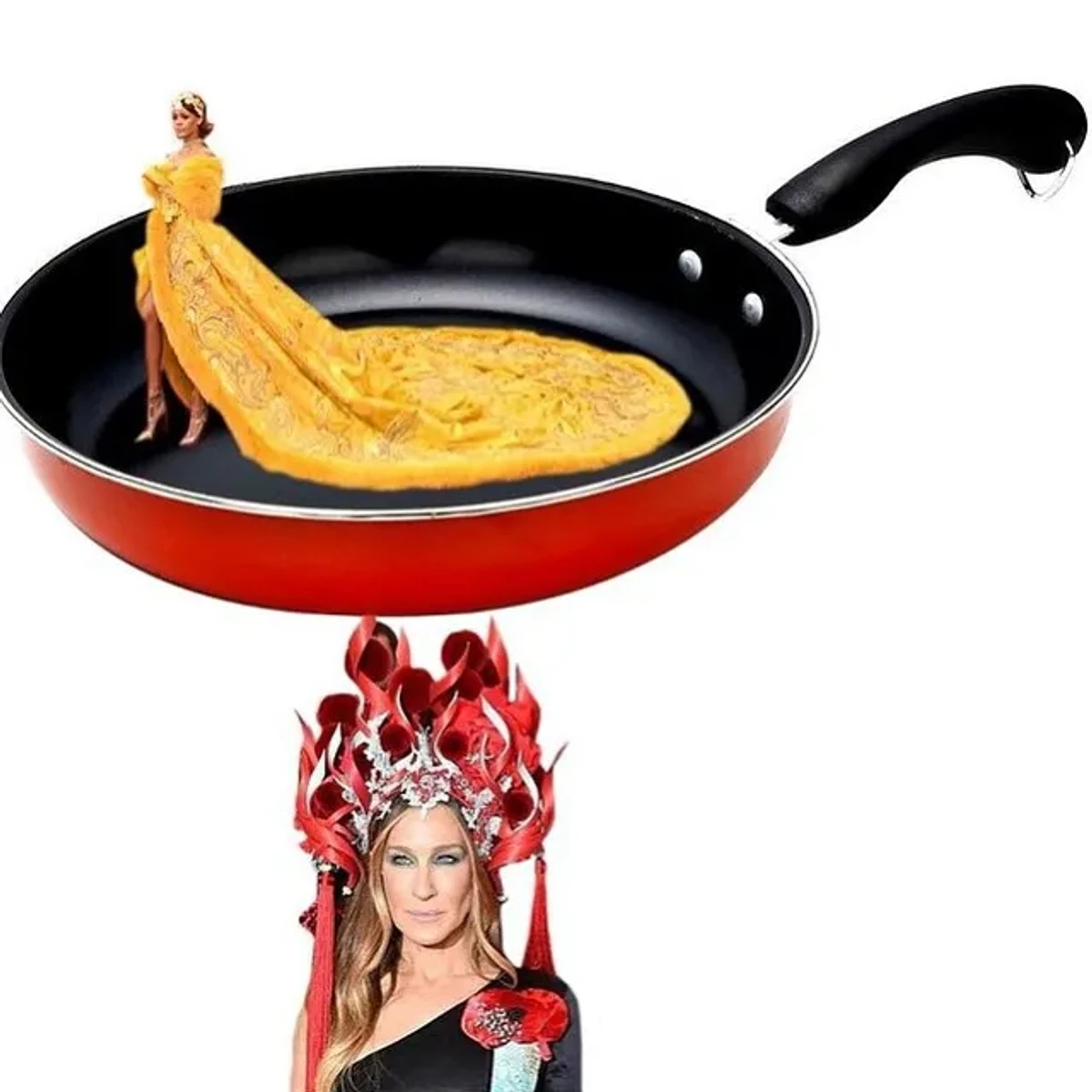 Мем про сукню Ріанни на Met Gala 2015