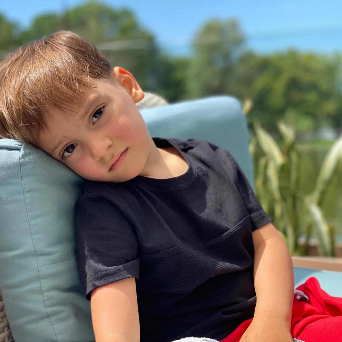 Син Арестовича дуже любить малювати