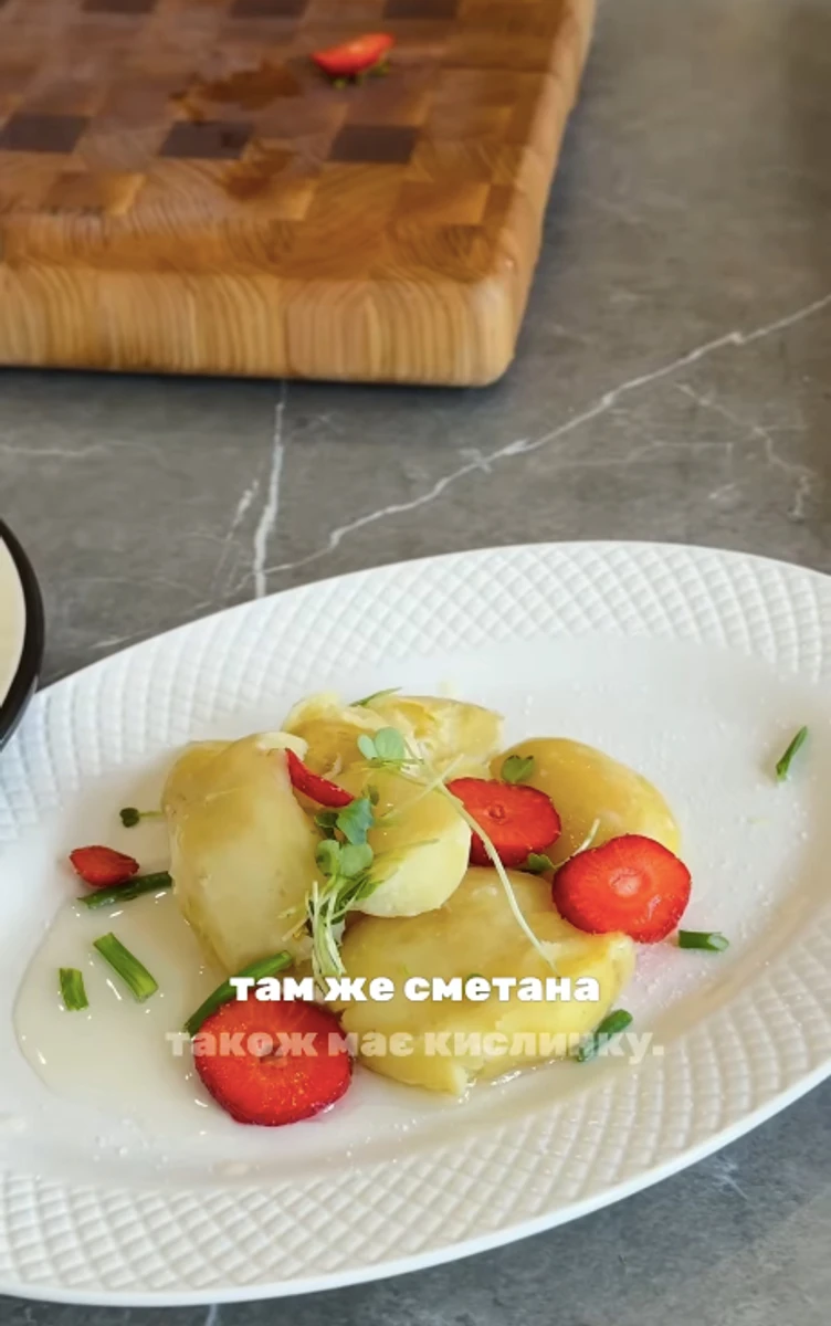 Євген Клопотенко пояснив, чому картоплю можна куштувати з полуницею