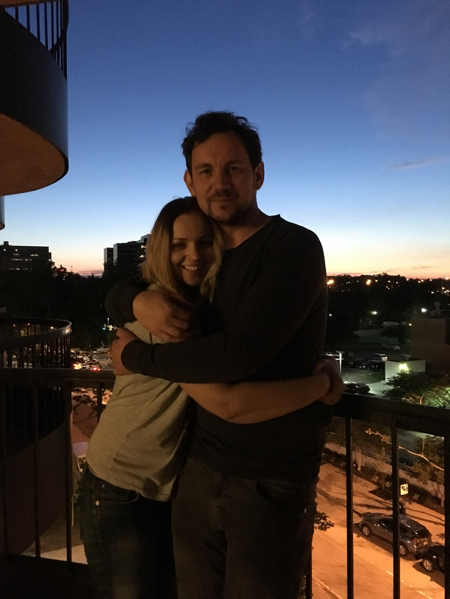 Валерій Харчишин з колишньою дружиною Юлією