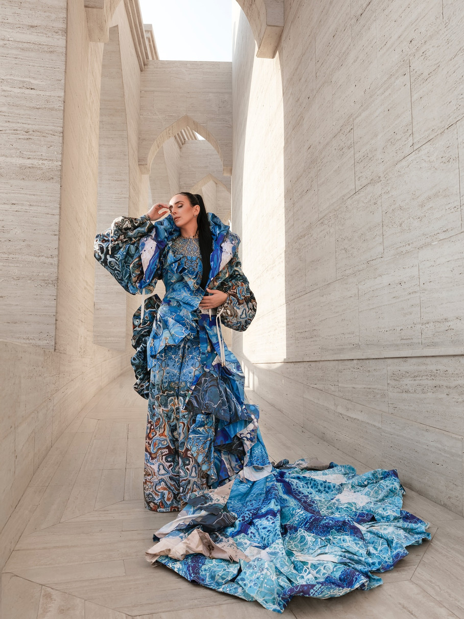 Джамала позує в Катарі