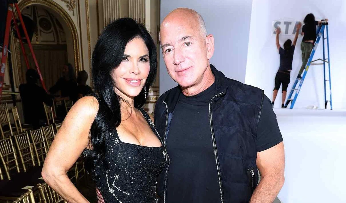 Лорен Санчес і Джефф Безос