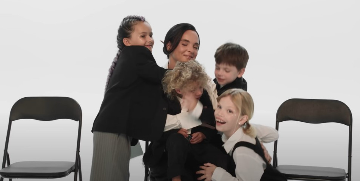 Інна Мірошниченко і діти