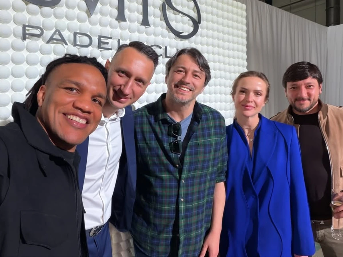 Сергій Притула на відкритті спортклубу Світоліної