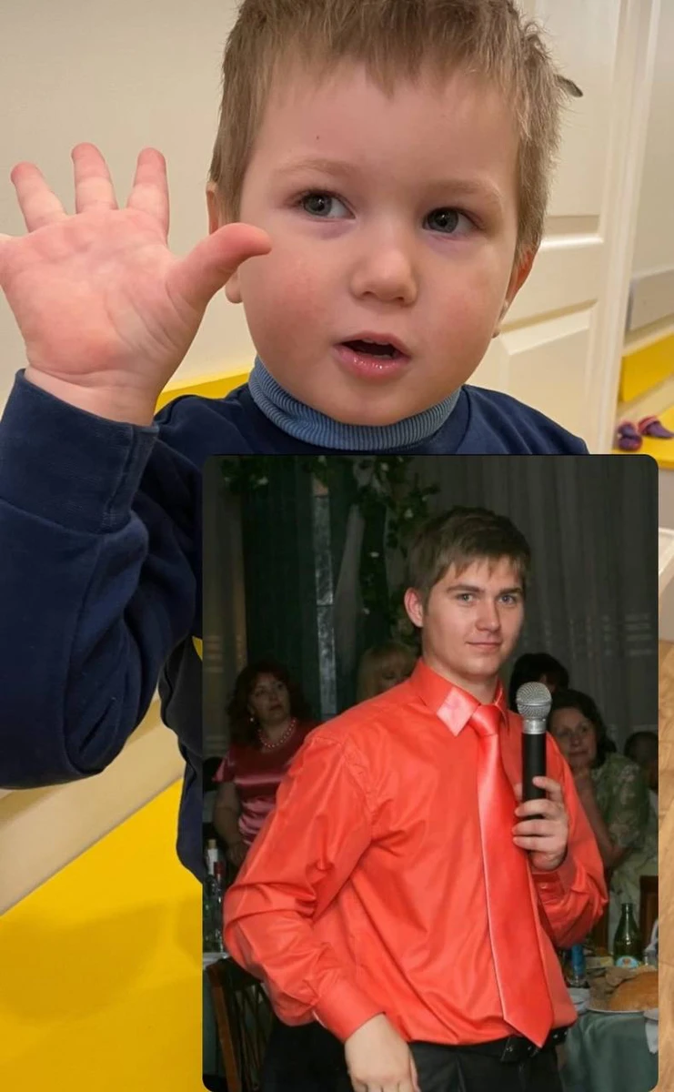 Маленький Еван дійсно схожий на батька