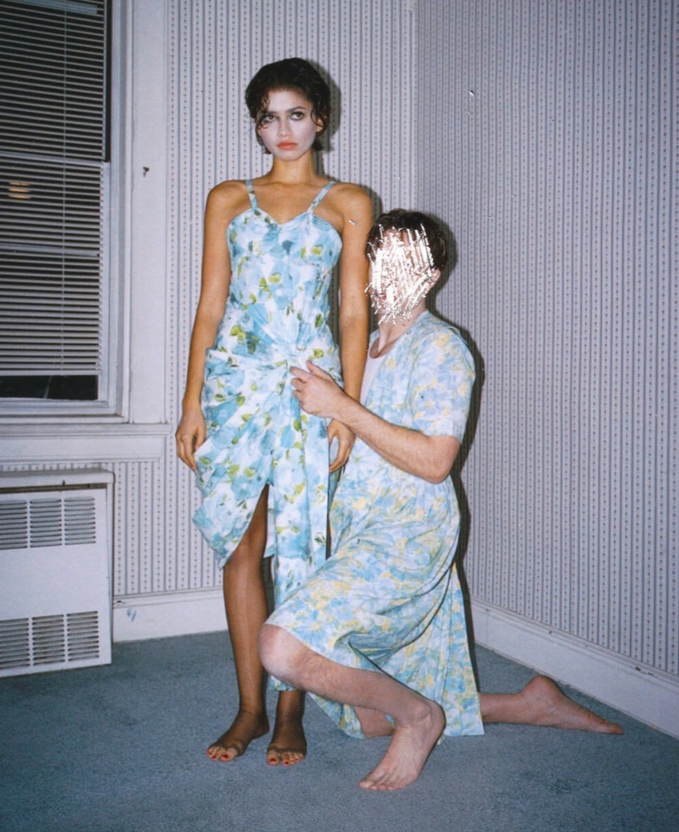 Зендея та Роберт Паттінсон у сукнях знялися для незвичних фото