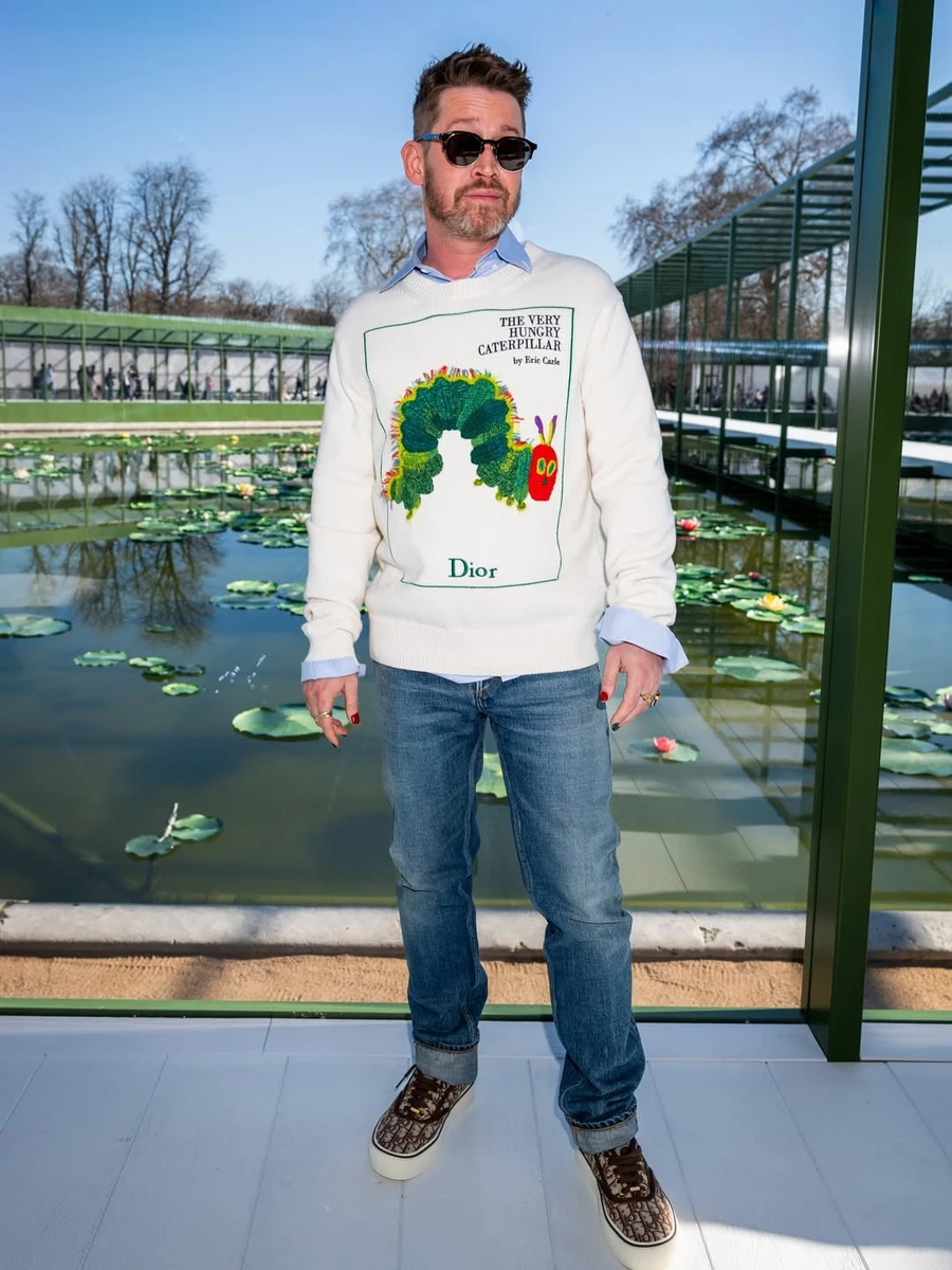 Маколей Калкін з манікюром показався на показі Dior