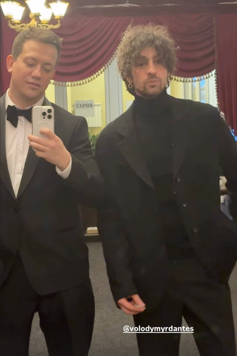 Олексій Дурнєв і Володимир Дантес на концерті Монатіка