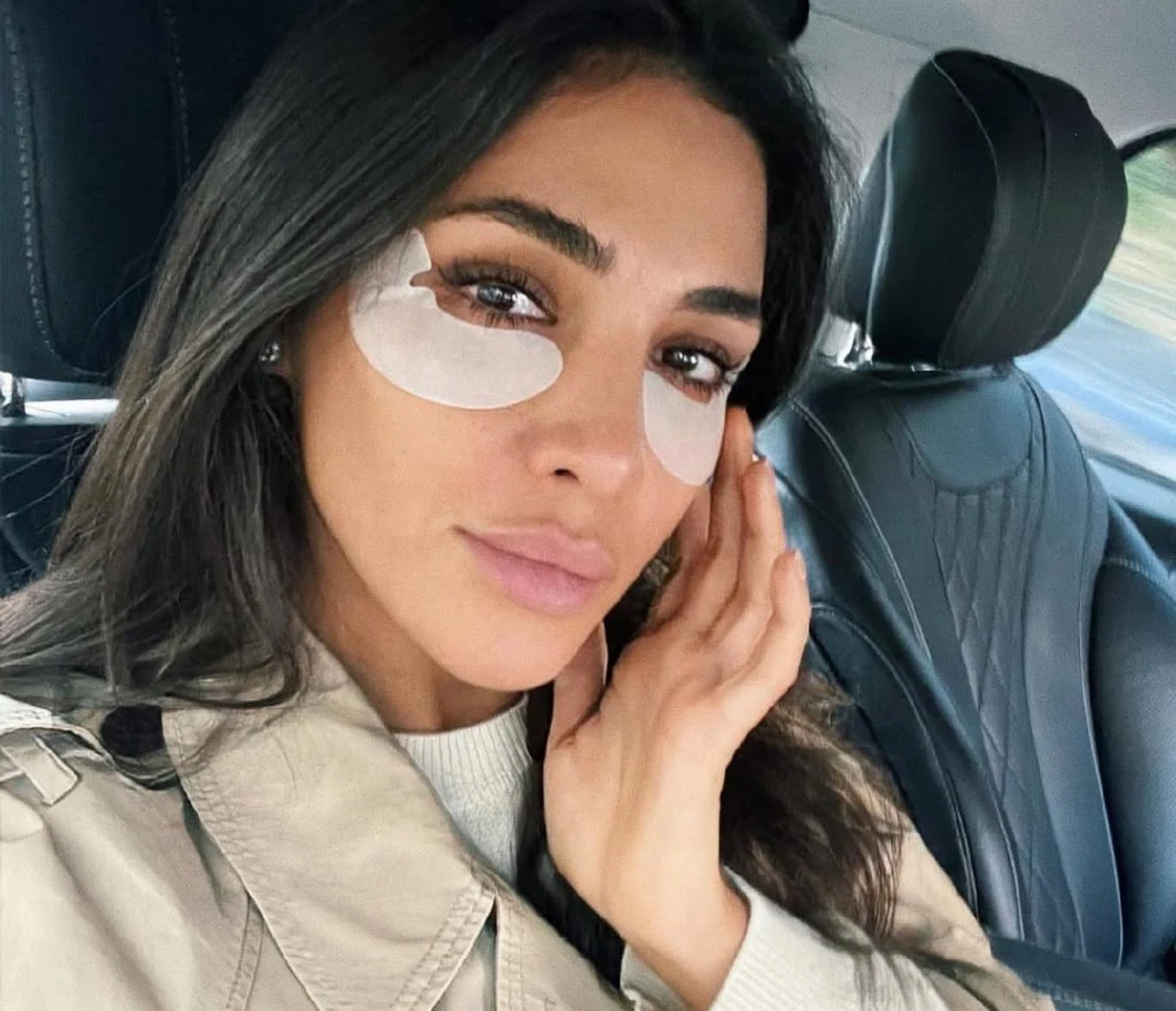 Дімопулос у авто з патчами