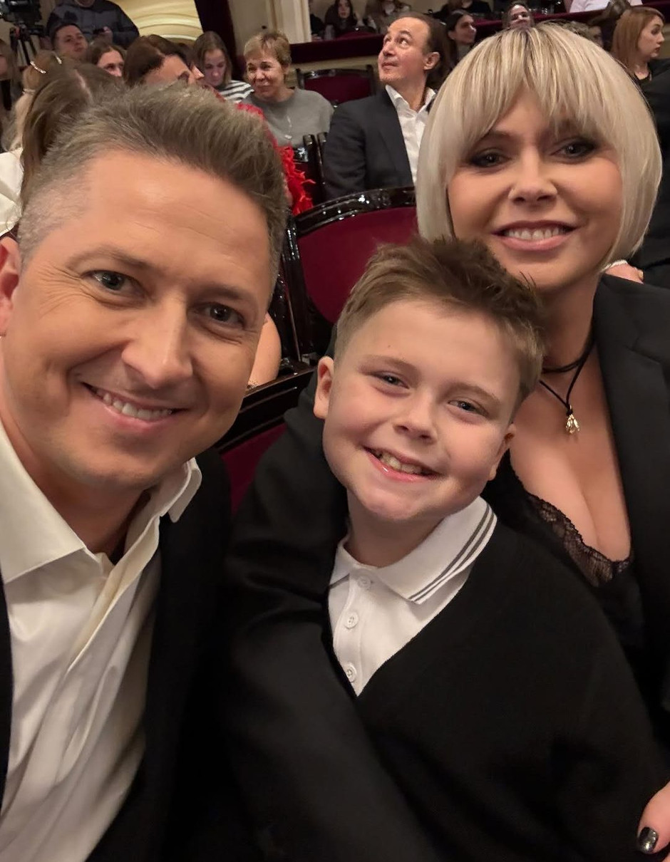 Олександр Педан і його дружина