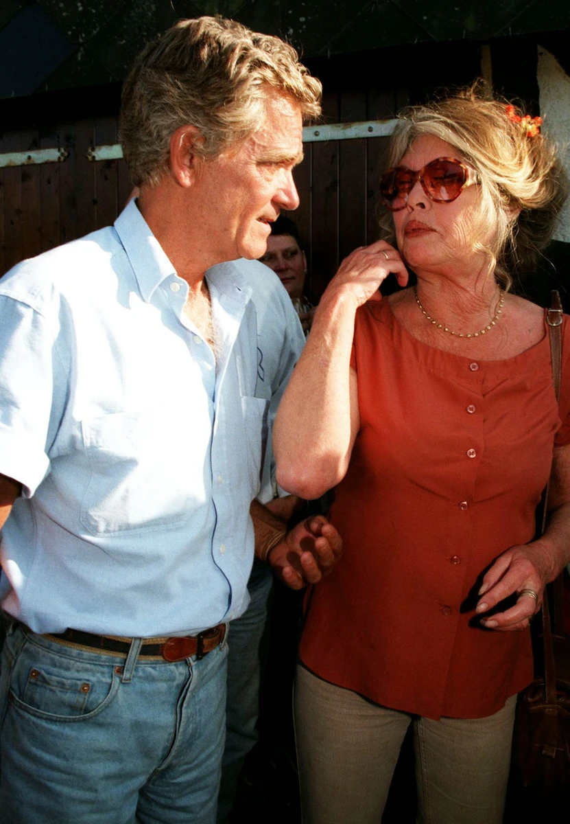 Бріжит Бардо зі своїм останнім чоловіком