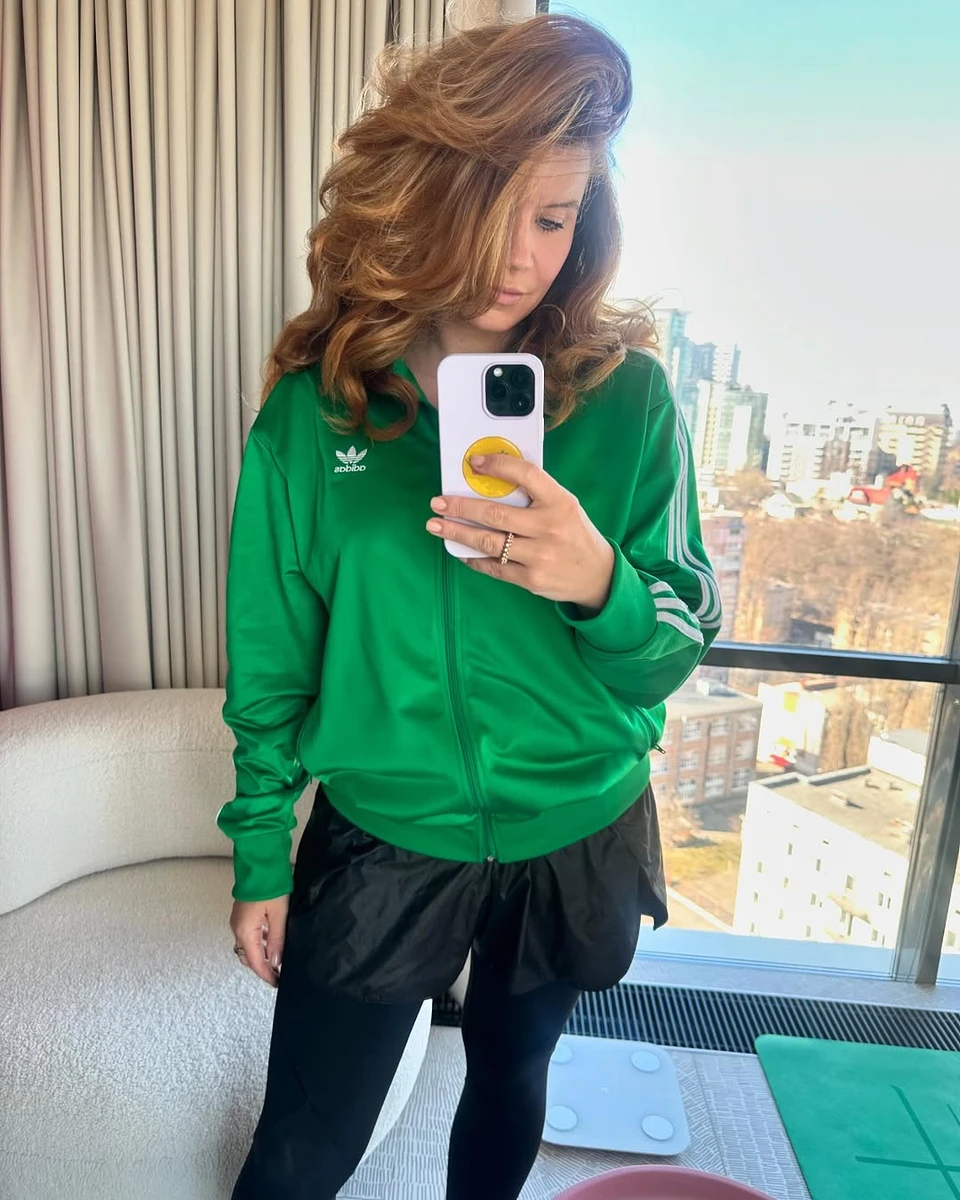 Дружина Монатіка показалася у спортивному образі