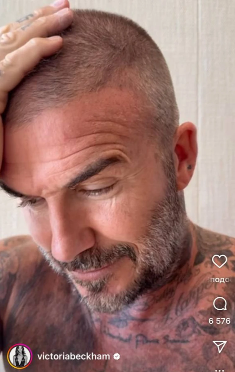 Девід Бекхем насмішив новою стрижкою