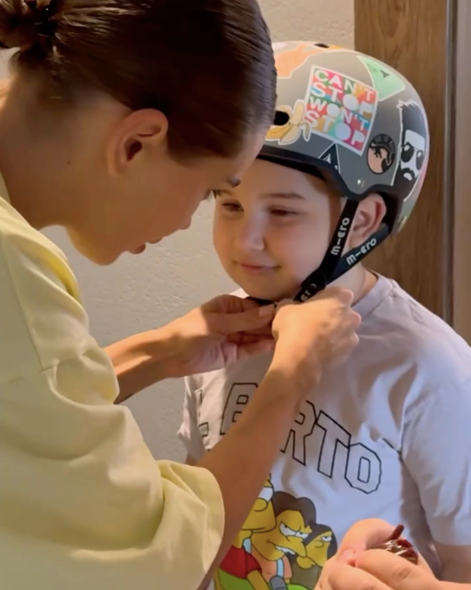 Саша Бо привітала синочка з 7-річчям подарунком