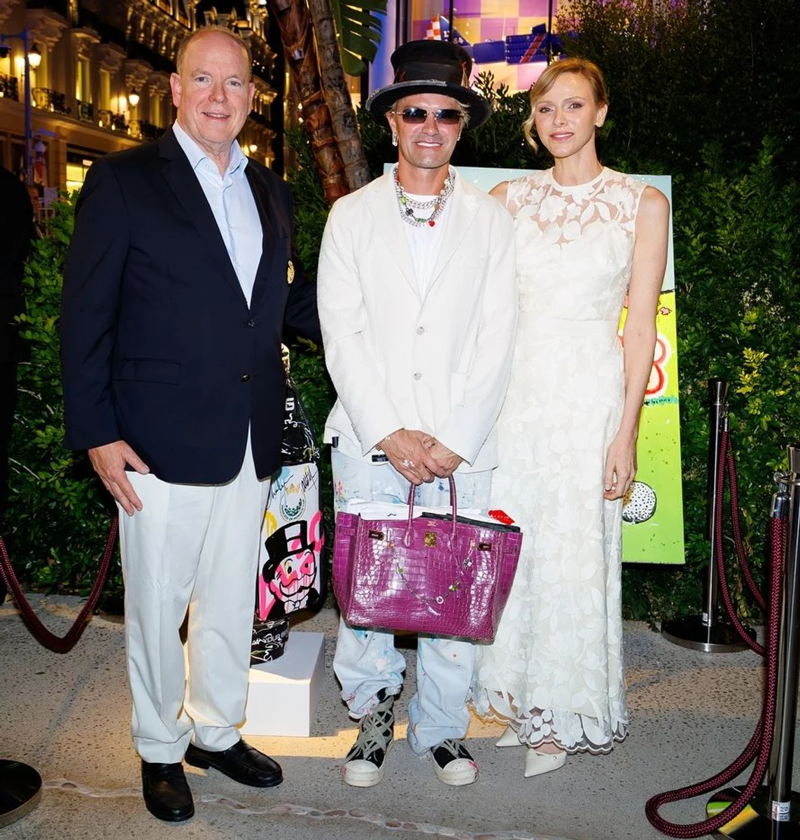 Князь Альбер ІІ і княгині Шарлін