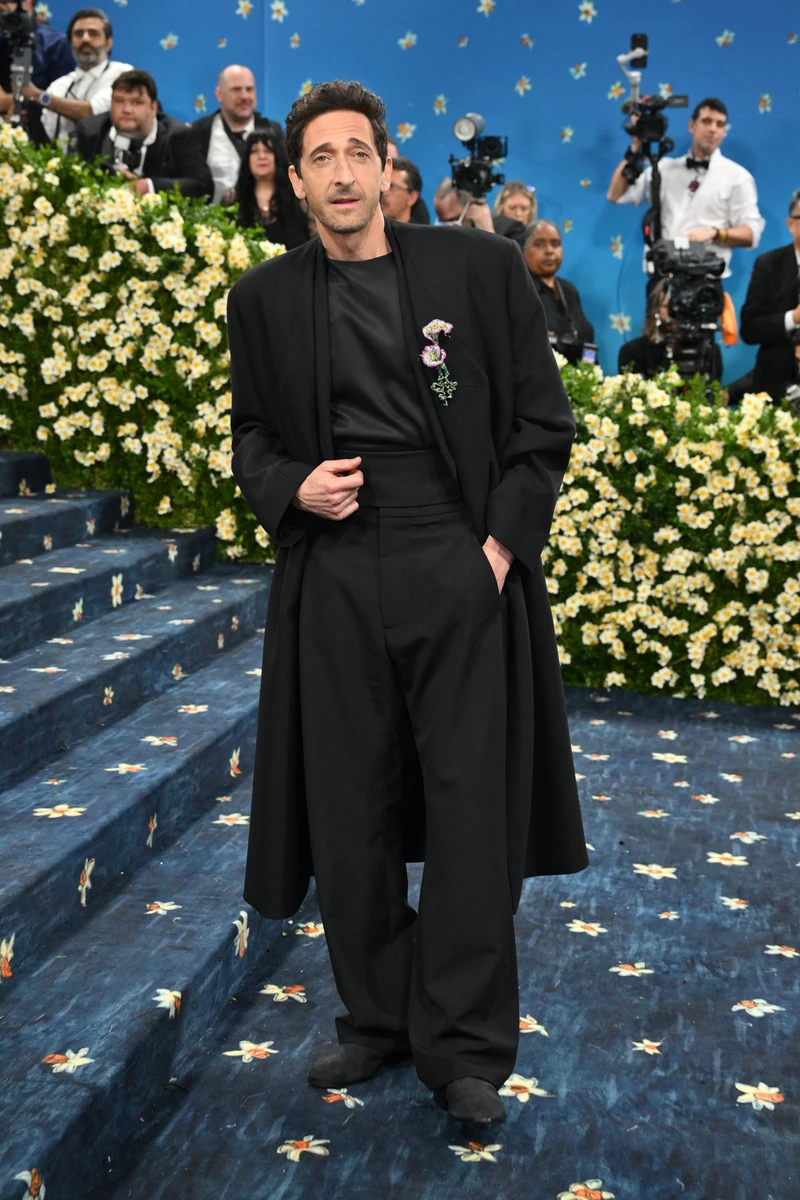Едріан Броуді на Met Gala 2025