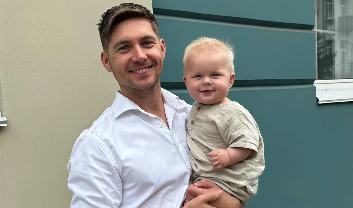 Володимир Остапчук показав підрослого сина