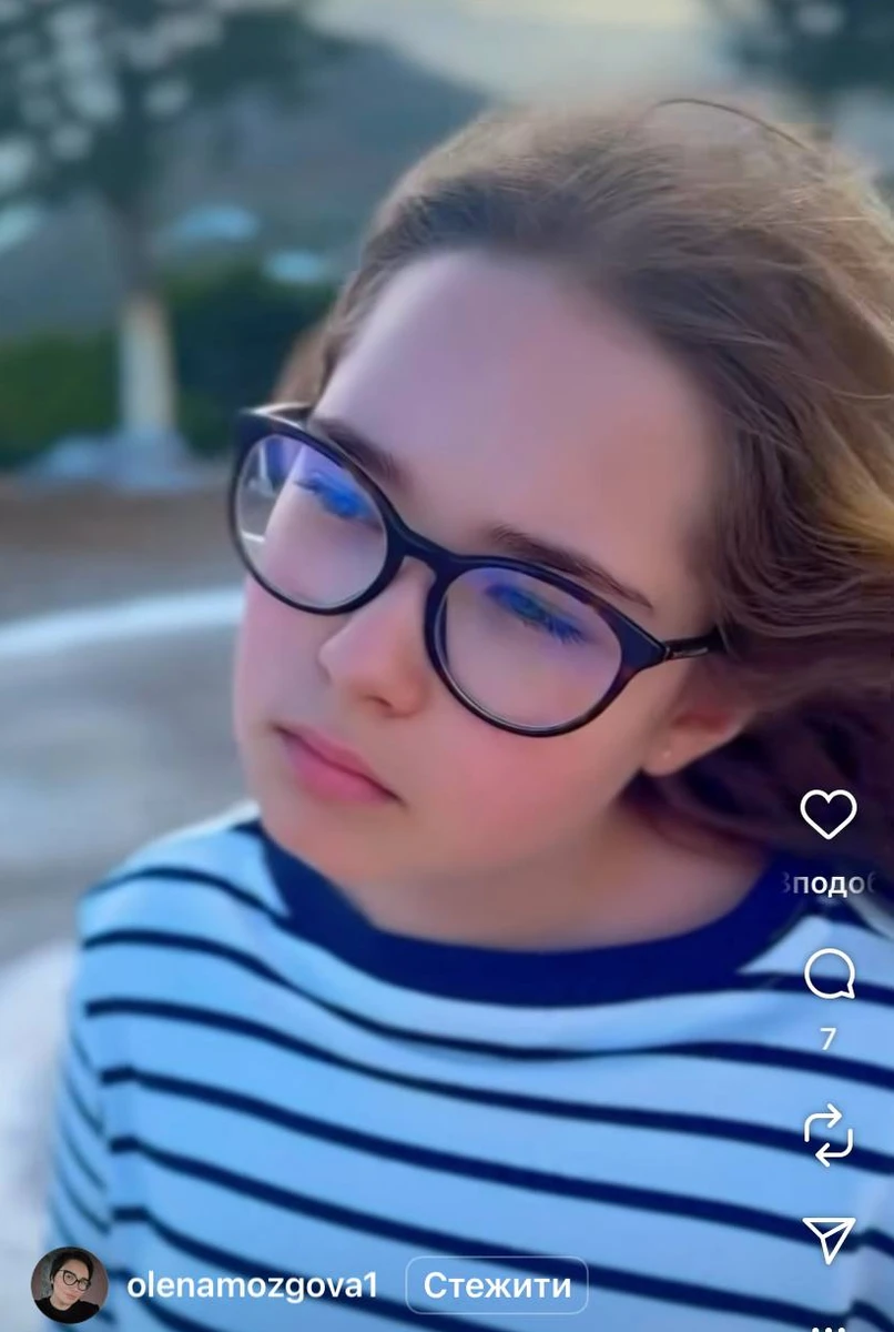 Молодша донька Олени Мозгової