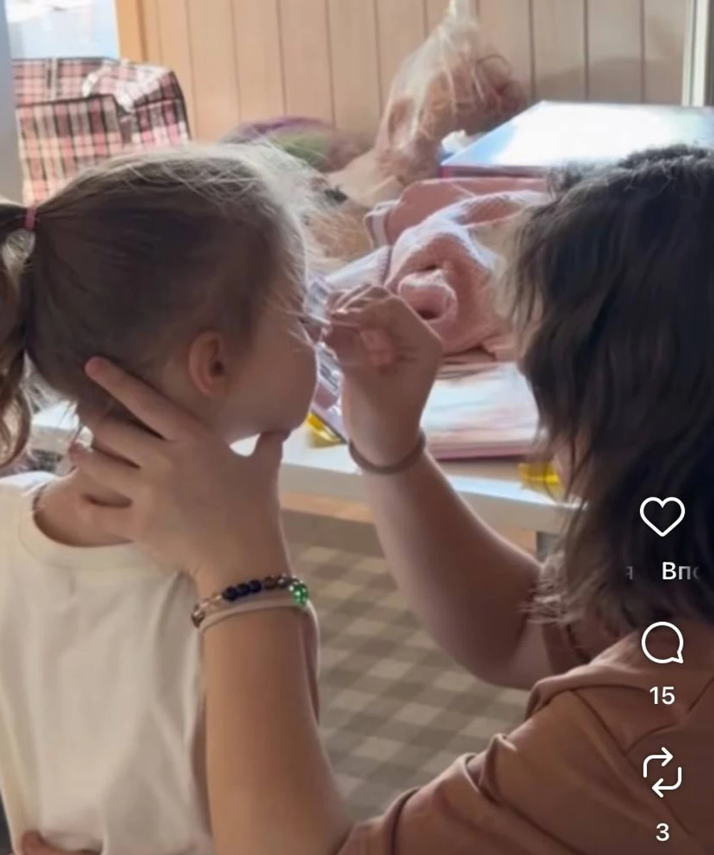 Могилевська похвалилася своїми дітьми