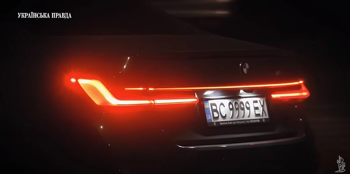 Автомобіль Романа Гринкевича 