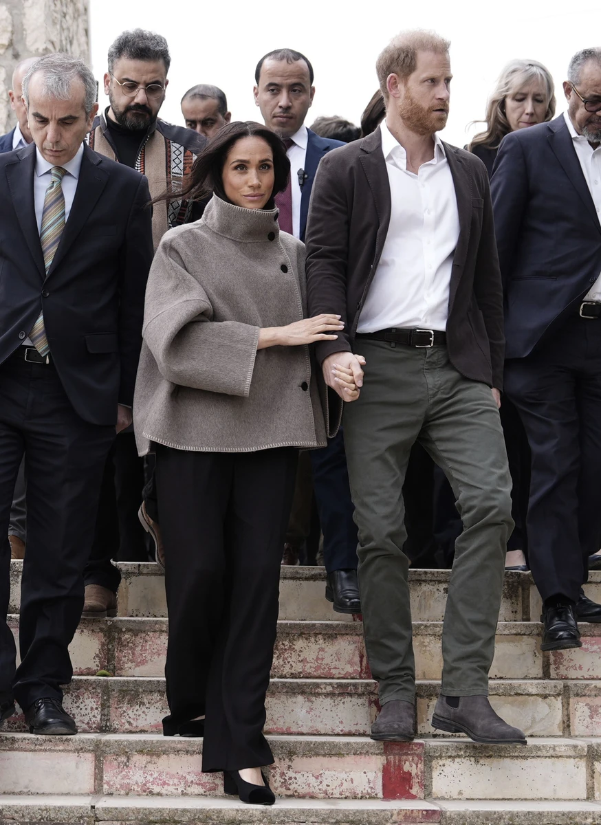 Меган Маркл і принц Гаррі  в Йорданії