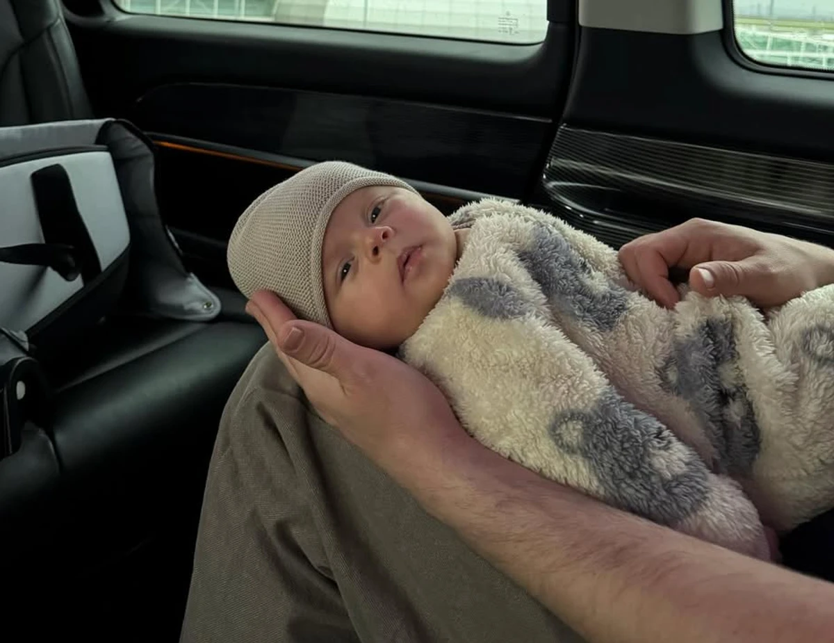 Дружина Остапчука замилувала фото маленького сина