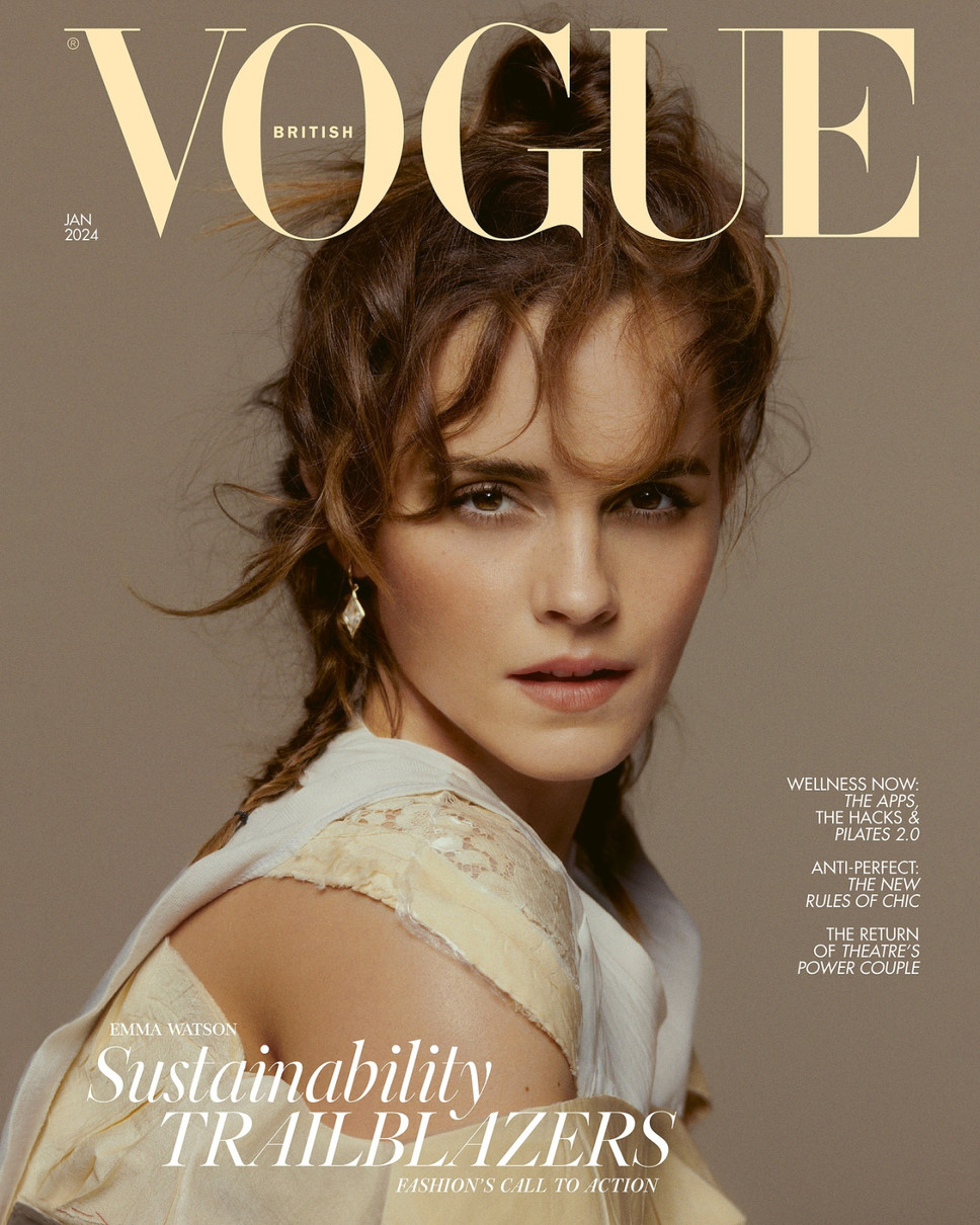 Січнева обкладинка британського Vogue