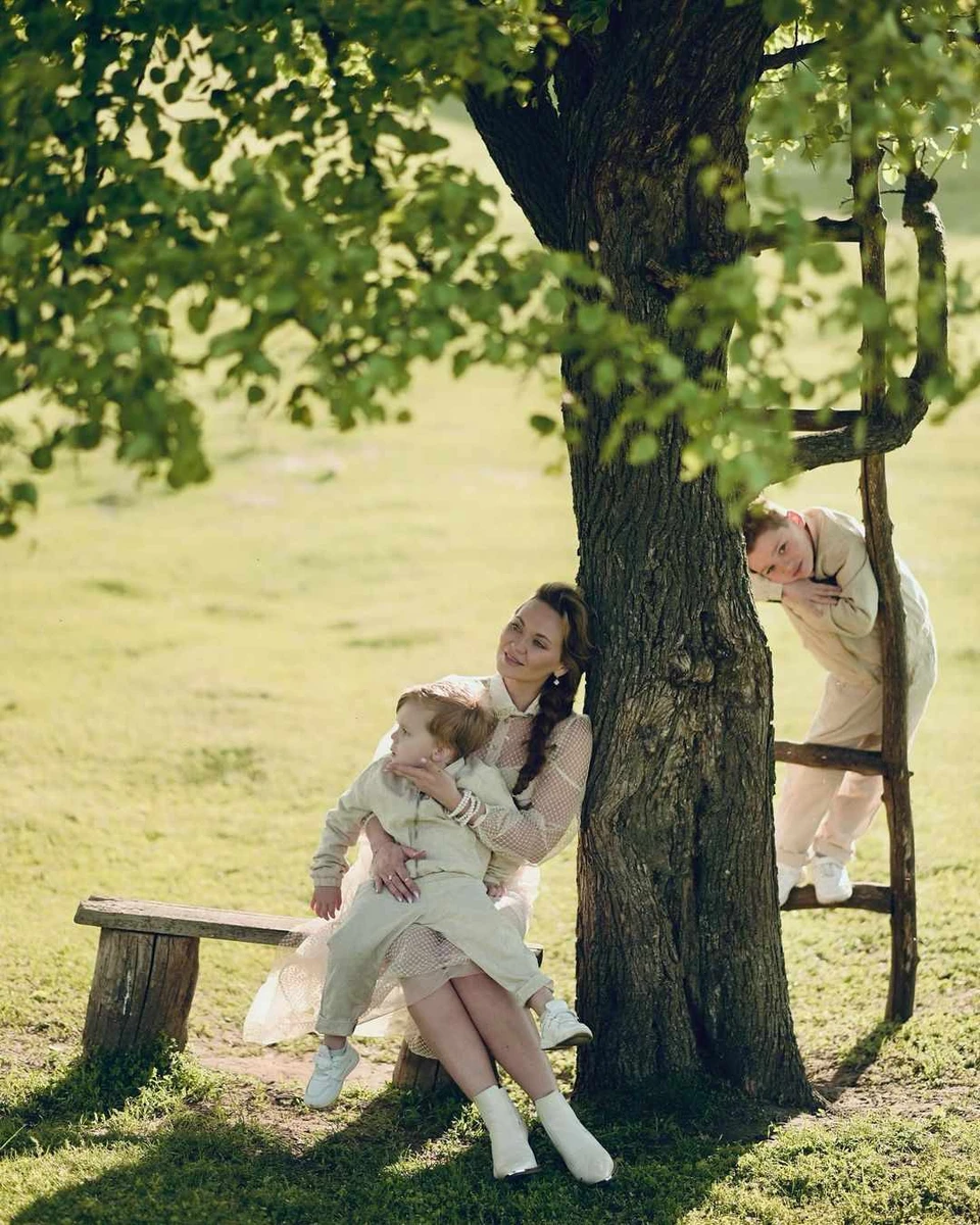 Допис Саліванчук проілюструвала атмосферним фотосетом із синами