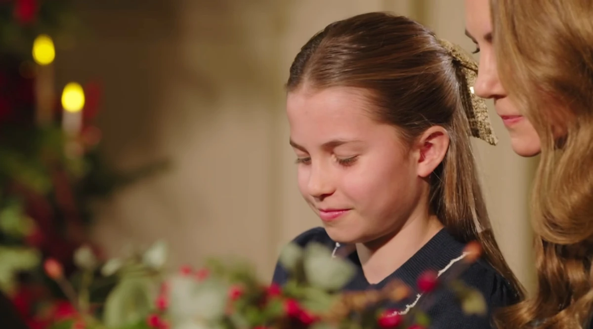 Кейт Міддлтон з дочкою зняли різдвяне відео