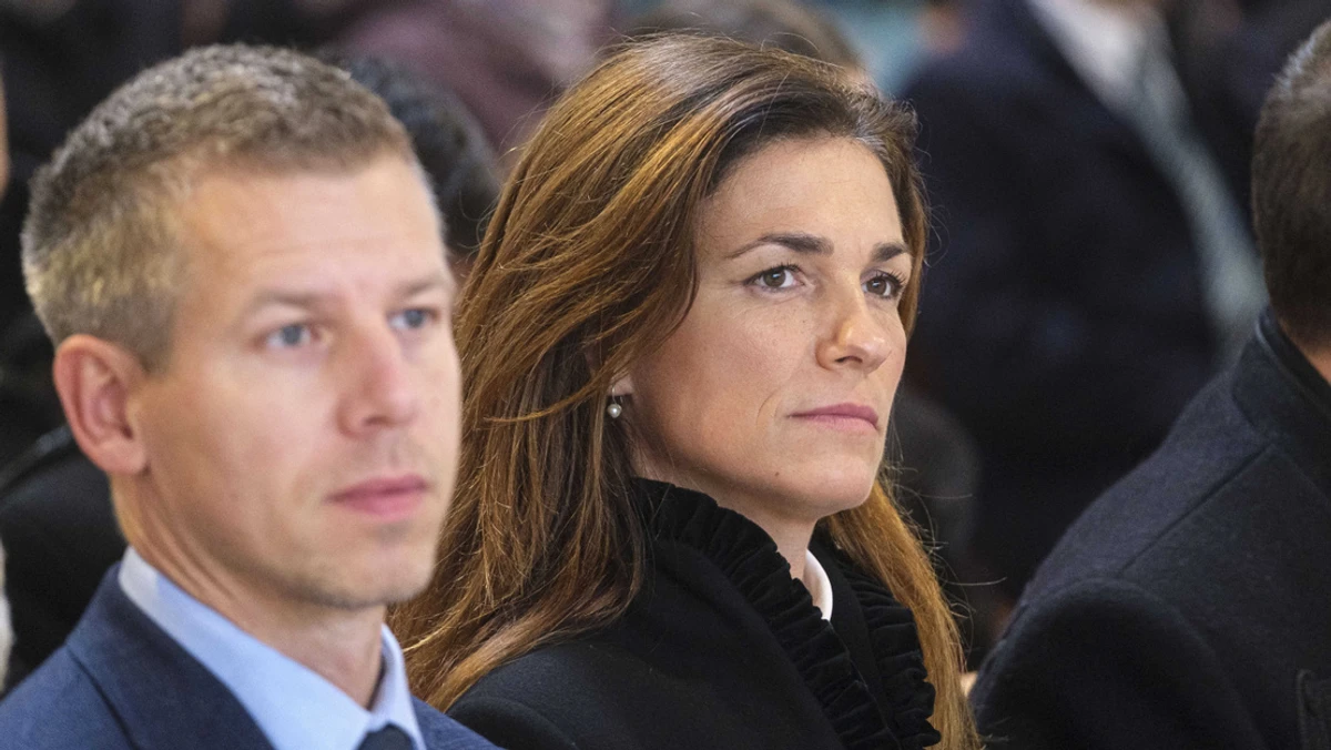 Петер Мадяр з колишньою дружиною