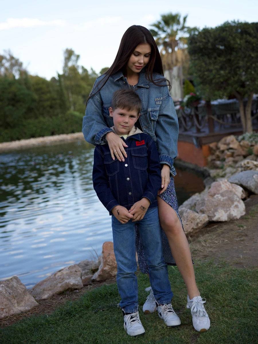 Анна Реброва з сином