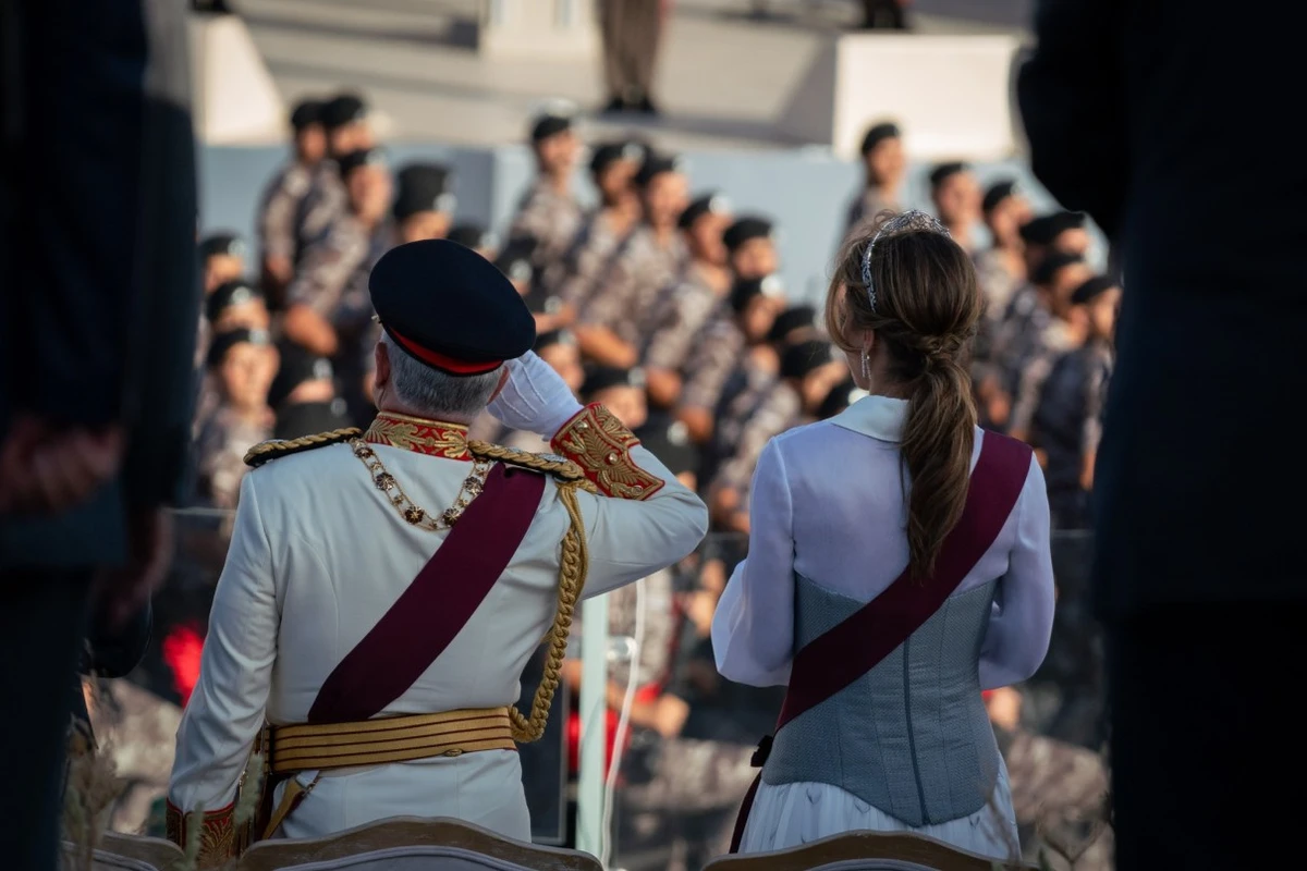 Дружина Абдалли ІІ на ювілеї його правління