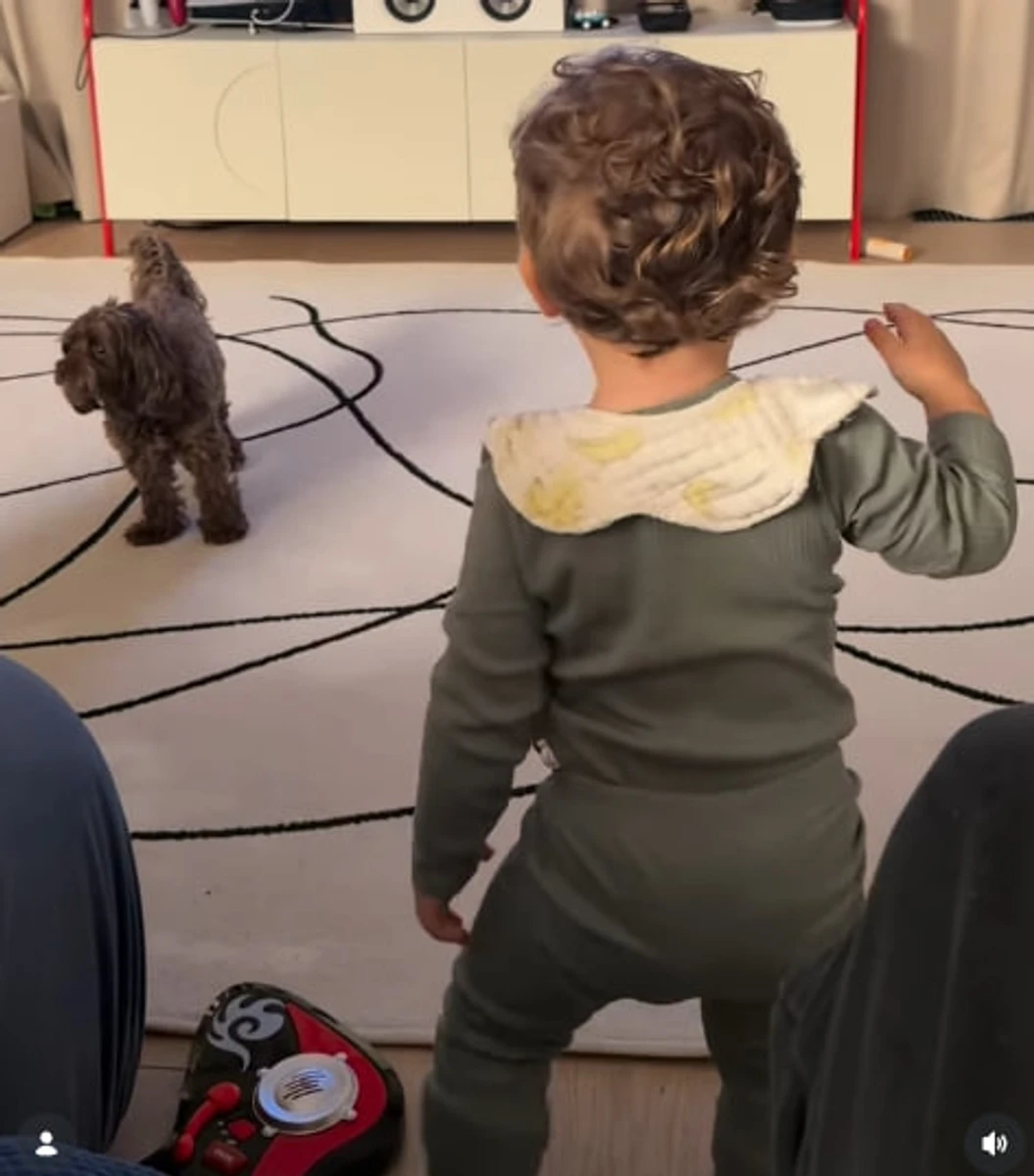 Ірина Монатік замилувала танцями молодшого сина