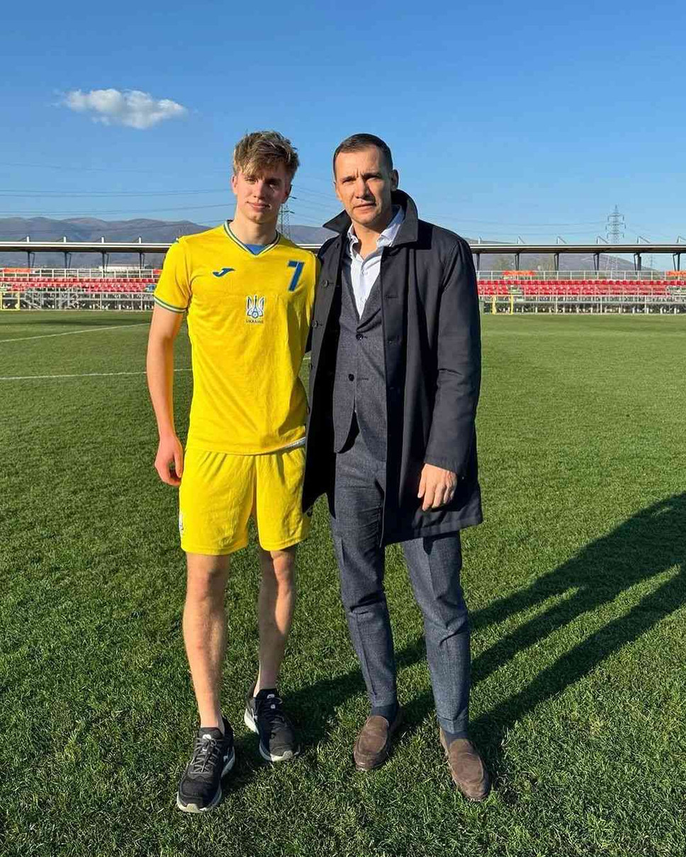 Крістіан Шевченко зіграв перший матч за юнацьку збірну України