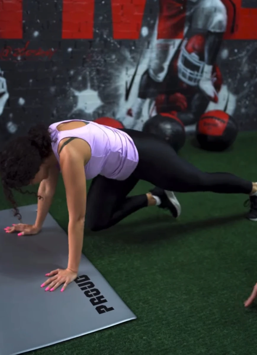 Настя Каменських показала відео з тренування