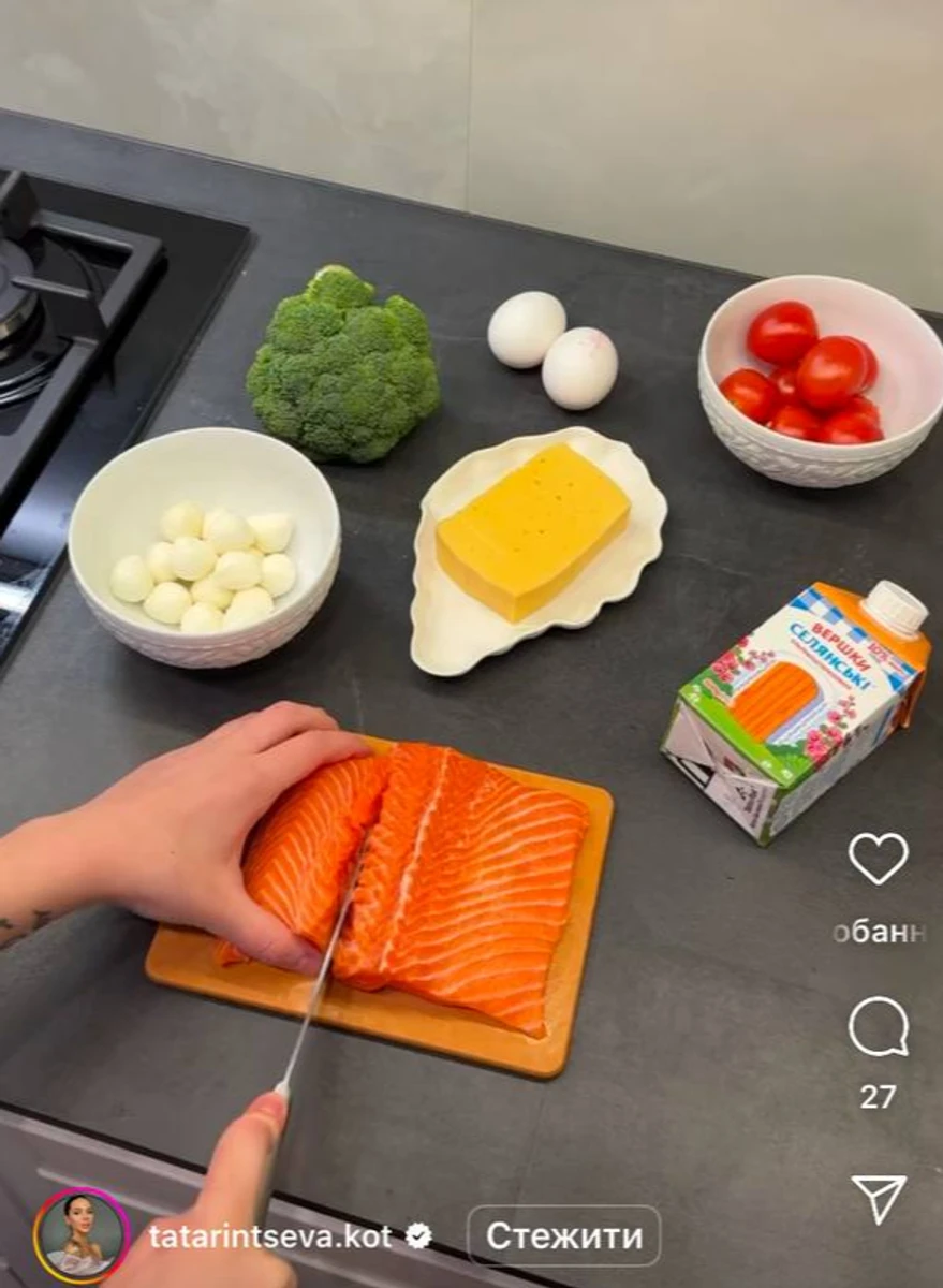 Продукти для дієтичної вечері