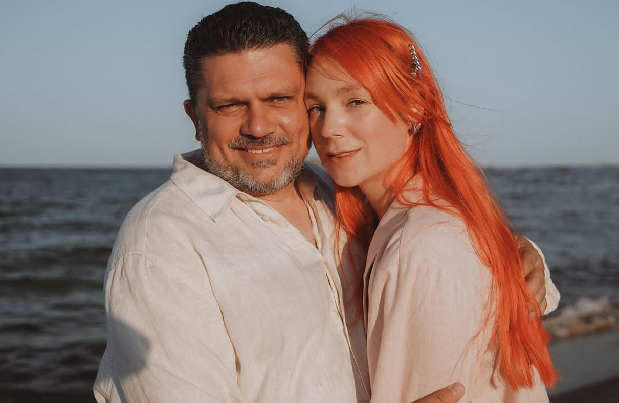 Світлана Тарабарова зі своїм чоловіком Олексієм